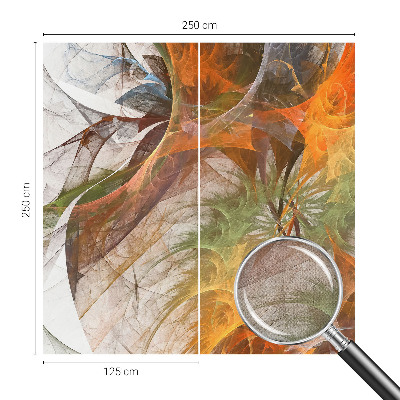 Foto behang voor de kinderkamer Abstracte caleidoscoop