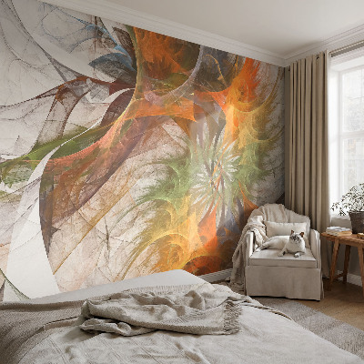 Foto behang voor de kinderkamer Abstracte caleidoscoop