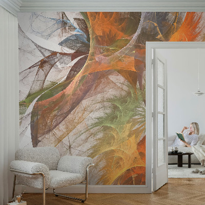 Foto behang voor de kinderkamer Abstracte caleidoscoop