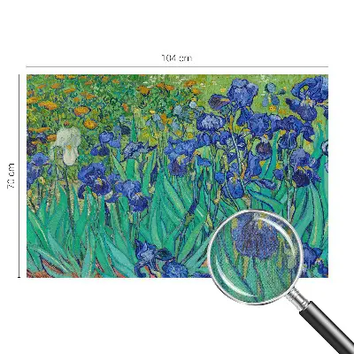 Fotobehang voor de kinderkamer met een patroon van tuinbloemen
