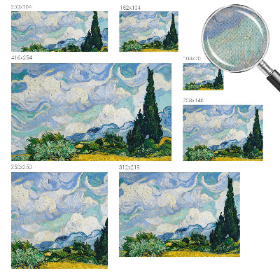 Fotobehang voor kinderkamer met een expressief wolkenmotief