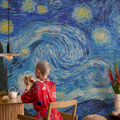 Fotobehang tienerkamer Nachtelijke hemel