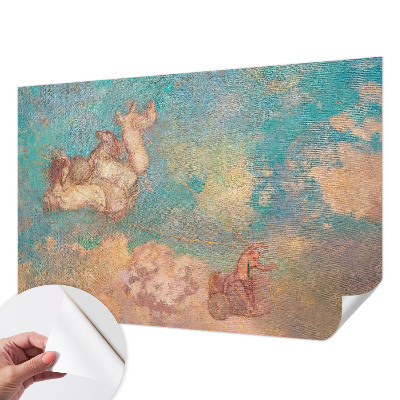 Foto behang voor de keuken met het Hemelse Pegasi-ontwerp