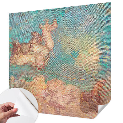 Foto behang voor de keuken met het Hemelse Pegasi-ontwerp