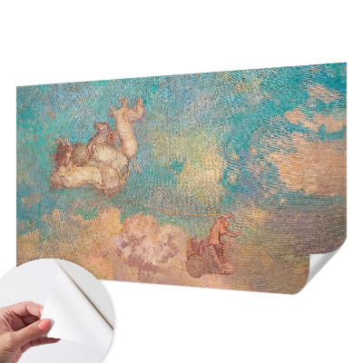 Foto behang voor de keuken met het Hemelse Pegasi-ontwerp