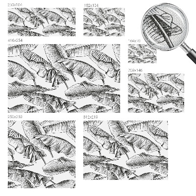 Fotobehang zelfklevend Bananenbladeren