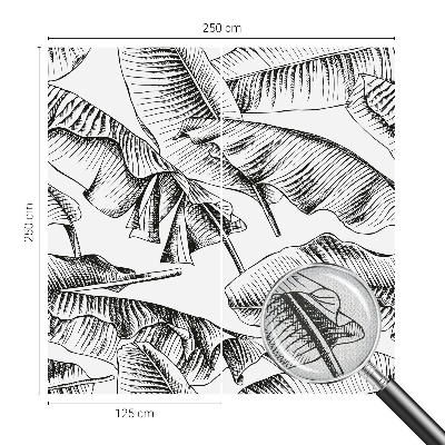 Fotobehang zelfklevend Bananenbladeren