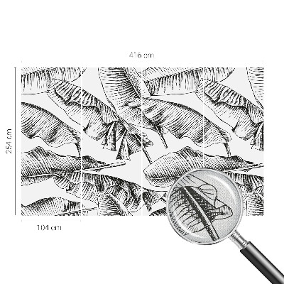 Fotobehang zelfklevend Bananenbladeren