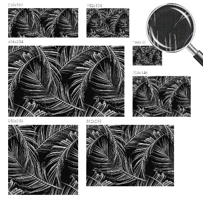 Zelfklevend fotobehang op maat Exotisch patroon