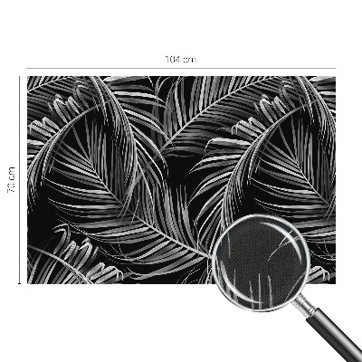 Zelfklevend fotobehang op maat met een exotisch patroon