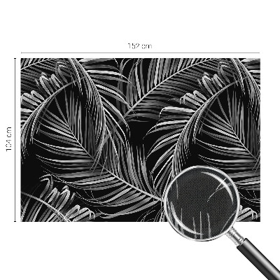Zelfklevend fotobehang op maat met een exotisch patroon
