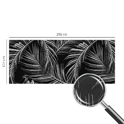 Zelfklevend fotobehang op maat Exotisch patroon