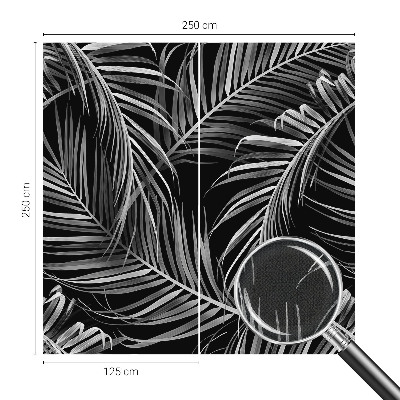 Zelfklevend fotobehang op maat Exotisch patroon