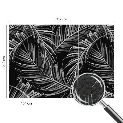 Zelfklevend fotobehang op maat Exotisch patroon