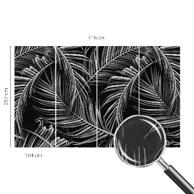 Zelfklevend fotobehang op maat Exotisch patroon