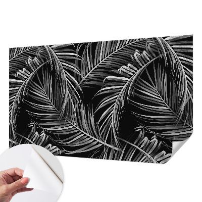 Zelfklevend fotobehang op maat Exotisch patroon