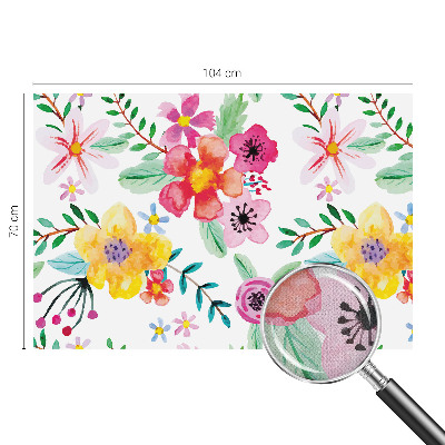 Fotobehang babykamer Bloemige frisheid