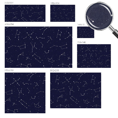 Fotobehang voor de kinderkamer Astro Sky