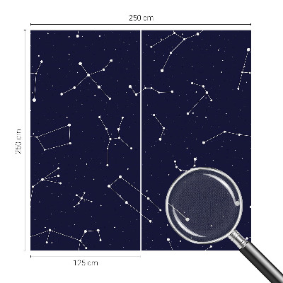 Fotobehang voor de kinderkamer Astro Sky