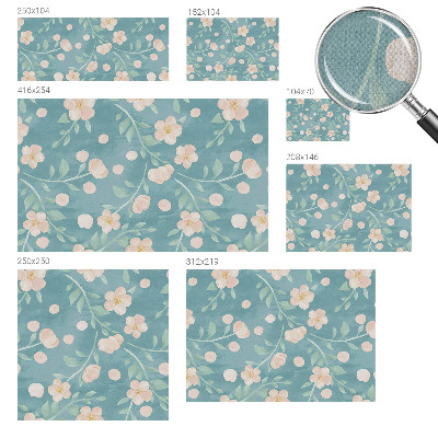 Fotobehang tienerkamer Bloemige elegantie