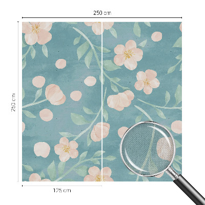 Fotobehang tienerkamer Bloemige elegantie