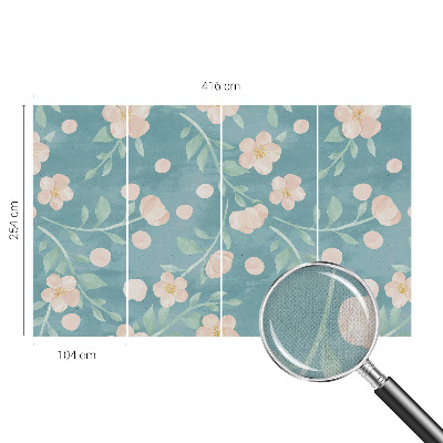 Fotobehang tienerkamer Bloemige elegantie