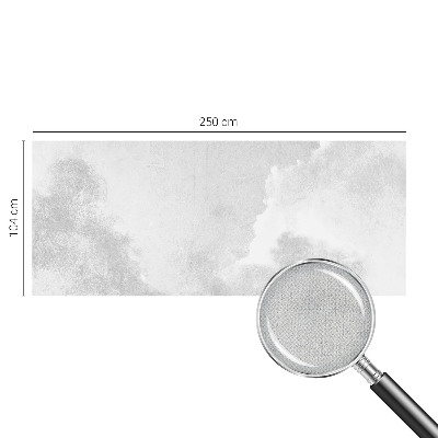 Foto behang voor de keuken Subtiele wolken