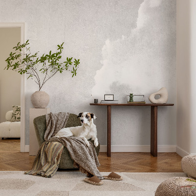 Foto behang voor de keuken Subtiele wolken