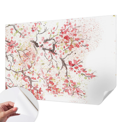 Fotobehang zelfklevend Bloeiende takken