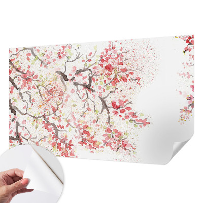 Fotobehang zelfklevend Bloeiende takken