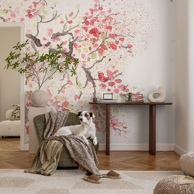 Fotobehang zelfklevend Bloeiende takken