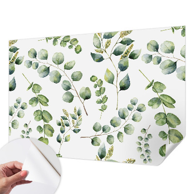 Fotobehang kinderkamer Groene bladeren