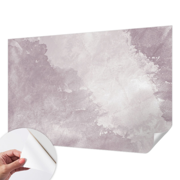 3D fotobehang Paarse abstractie