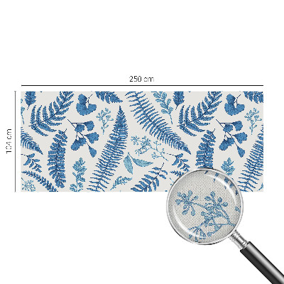 Fotobehang voor de kinderkamer Botanische patronen