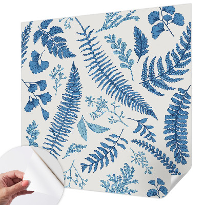 Fotobehang voor de kinderkamer Botanische patronen