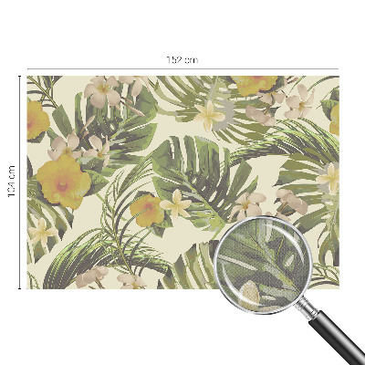 Fotobehang tienerkamer Exotische flora