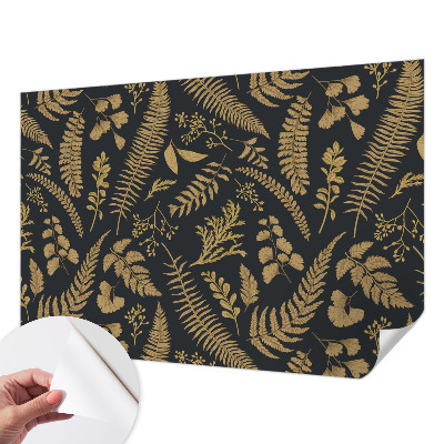 Zelfklevend fotobehang met een botanisch bladmotief