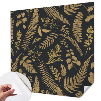 Zelfklevend fotobehang met een botanisch bladmotief