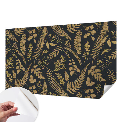 Zelfklevend fotobehang met een botanisch bladmotief