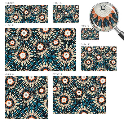 Foto behang voor de kinderkamer Bloemenergie