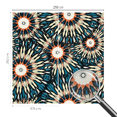 Foto behang voor de kinderkamer Bloemenergie