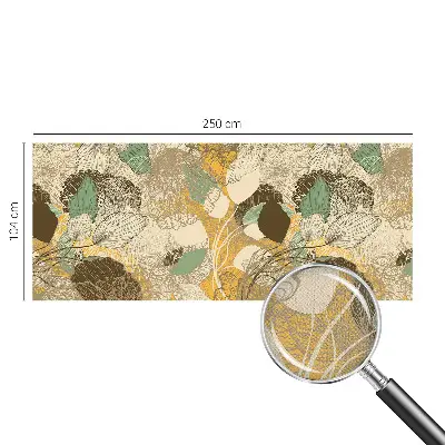 Fotobehang kinderkamer met botanisch ontwerp