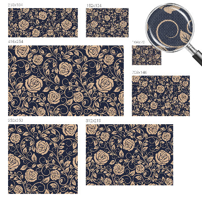 Fotobehang babykamer Romantische bloemen