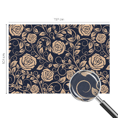 Fotobehang babykamer Romantische bloemen