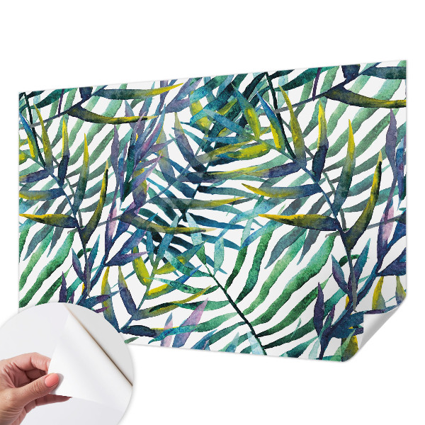 Fotobehang voor de kinderkamer Exotische vegetatie