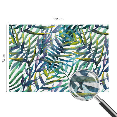 Fotobehang voor de kinderkamer Exotische vegetatie