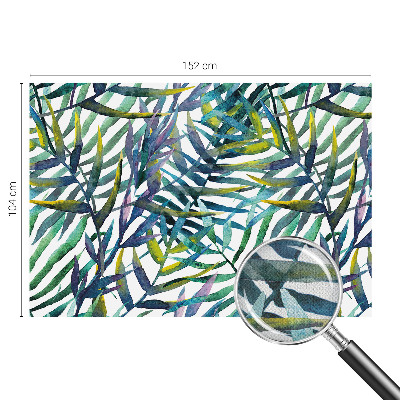 Fotobehang voor de kinderkamer Exotische vegetatie