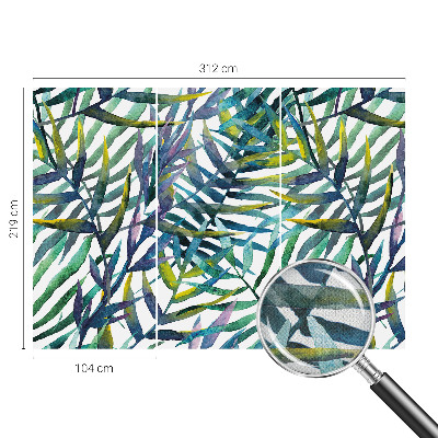 Fotobehang voor de kinderkamer Exotische vegetatie