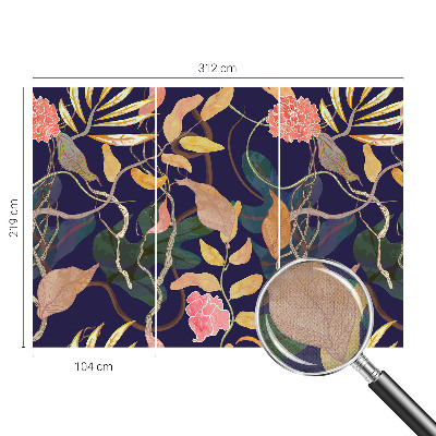 Fotobehang tienerkamer Plantaardige elegantie