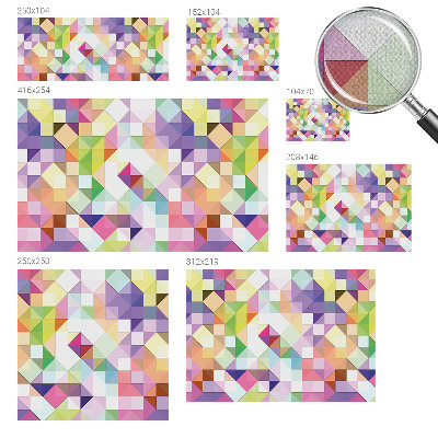 Zelfklevend fotobehang Kleurrijke vormen